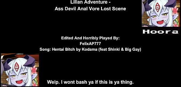  Lilian Adventure - Ass Devil Anal Vore Lost Scene